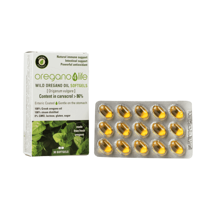 Oregano4life Wild Oregano Oil Softgels 30’s