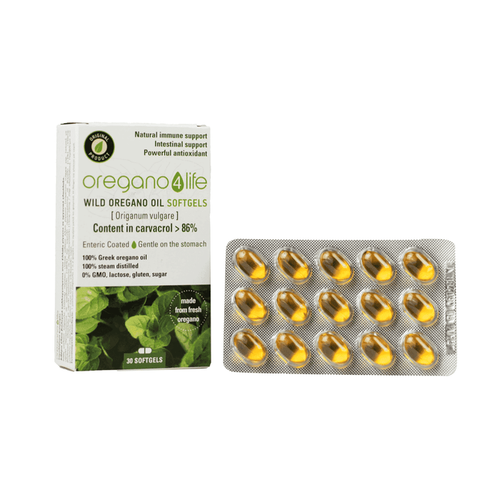 Oregano4life Wild Oregano Oil Softgels 30’s