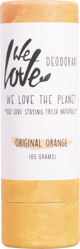 We Love the Planet Original Orange Deodorant 65g (Stick) - Dennis the Chemist