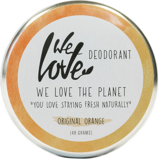We Love the Planet Original Orange Deodorant 48g (Tin) - Dennis the Chemist