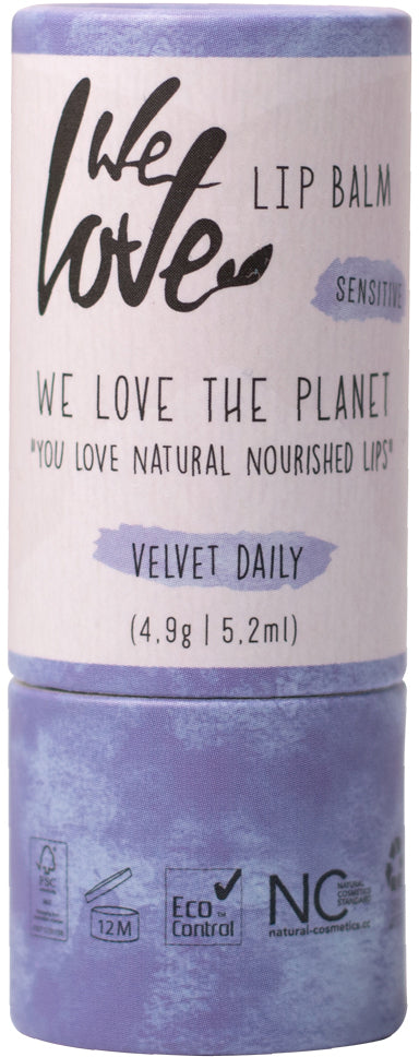 We Love the Planet Velvet Daily Lip Balm 4.9g - Dennis the Chemist