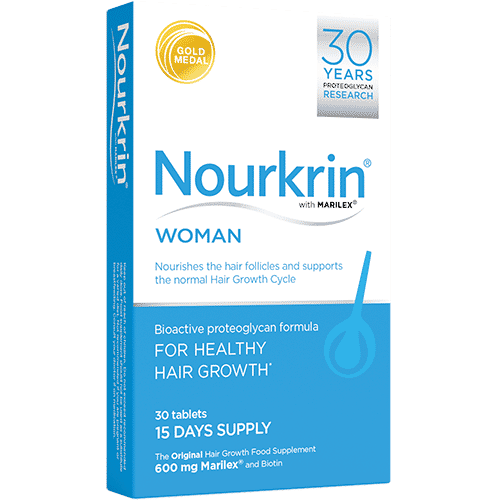 Nourkrin Woman For Healthy Hair Growth 30 Tablets 15 Days Supply - Dennis the Chemist