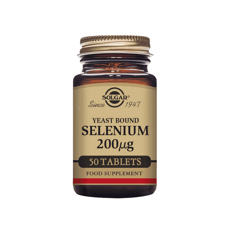 Solgar Yeast Bound Selenium 200ug 50s