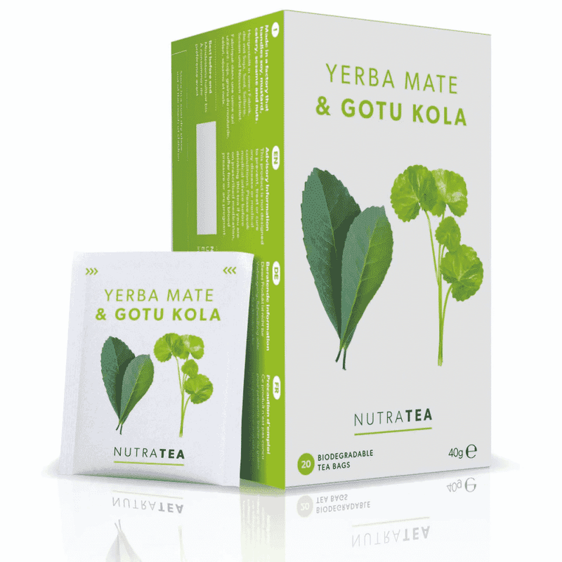 Nutratea Yerba Mate & Gotu Kola 20s