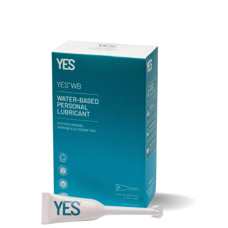 YES YES WB Water Based Lubricant 6 x 5ml