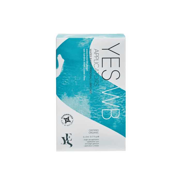YES YES WB Water Based Lubricant 6 x 5ml