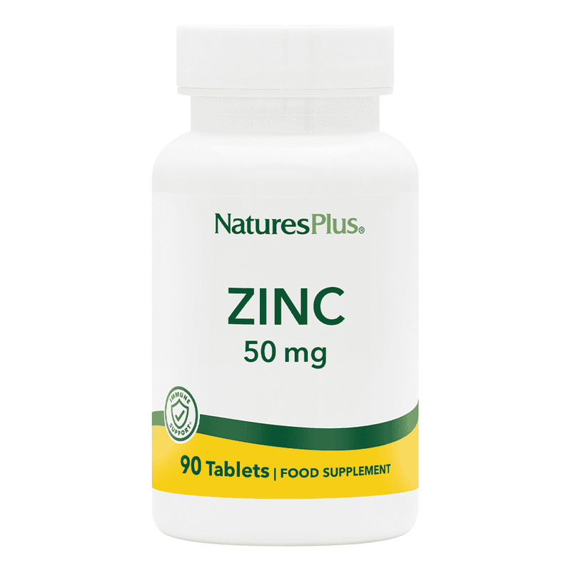 NaturesPlus Zinc 50mg 90’s