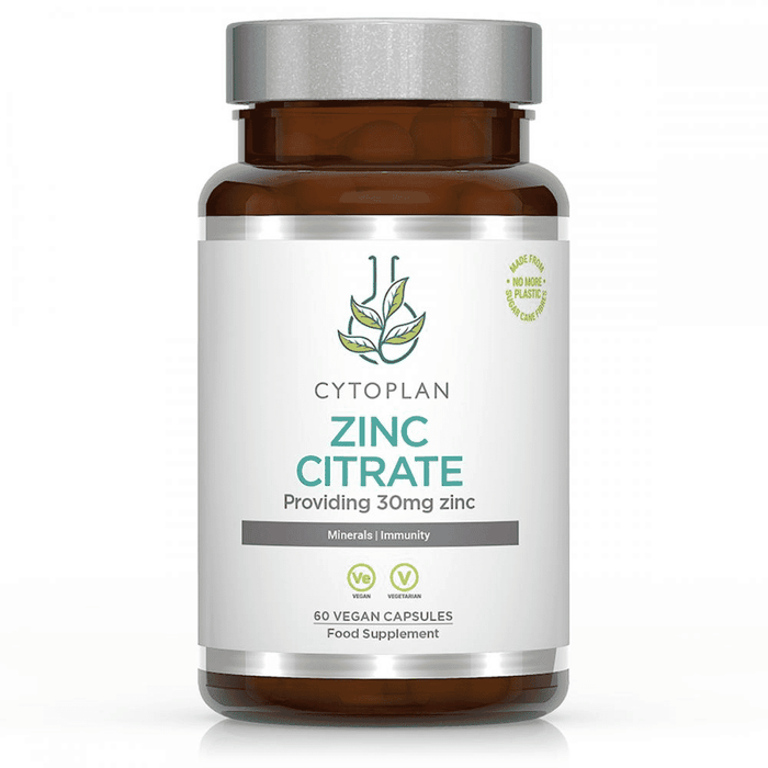 Cytoplan Zinc Citrate 30mg 60s