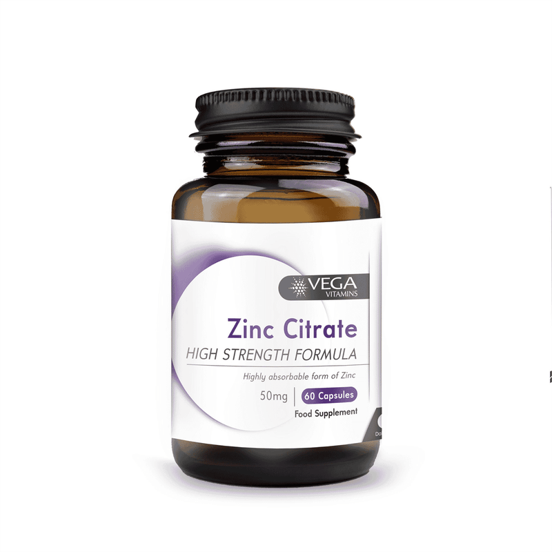 Vega Zinc Citrate 50mg 60s