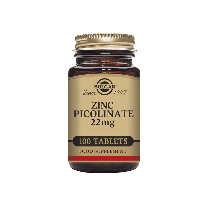 Solgar Zinc Picolinate 22mg 100s