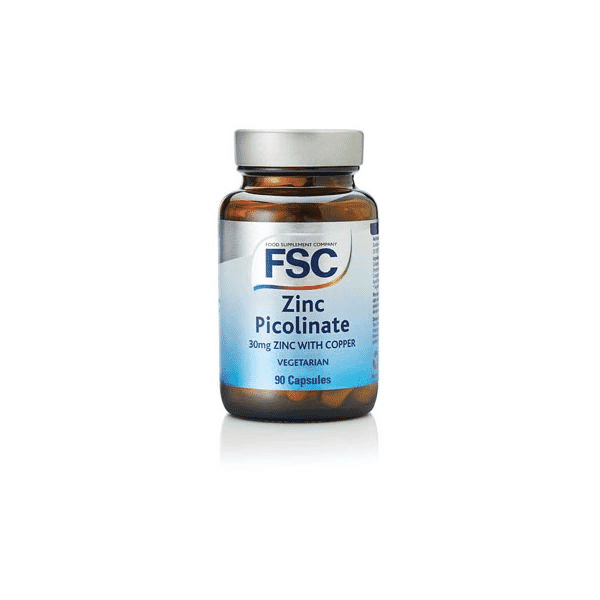 FSC (The Food Supplement Company) Zinc Picolinate 30mg with Copper 90s