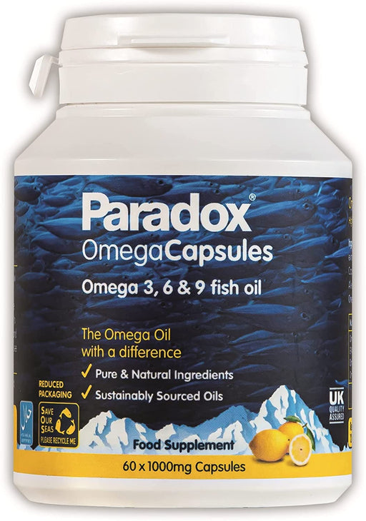 Paradox Omega Capsules 1000mg 60 caps - Dennis the Chemist
