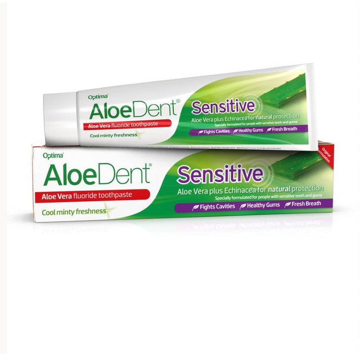 Aloe Dent Aloe Vera Fluoride Toothpaste Sensitive 100ml - Dennis the Chemist