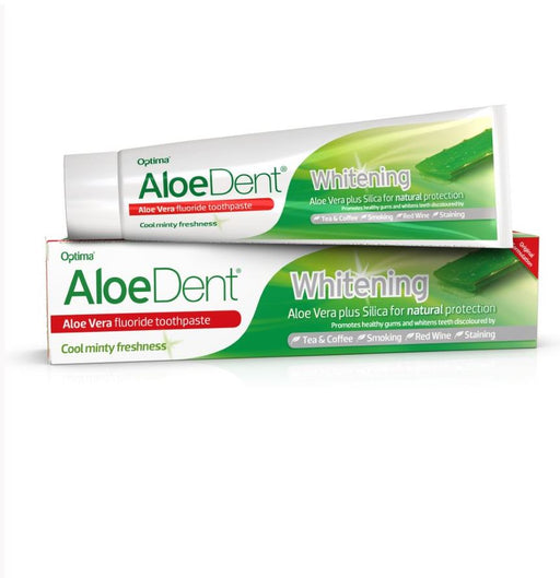 Aloe Dent Aloe Vera Fluoride Toothpaste Whitening 100ml - Dennis the Chemist