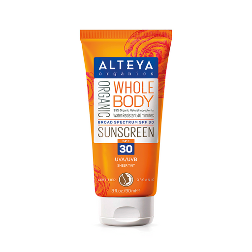 Alteya Organic Whole Body Sunscreen SPF30 90ml - Dennis the Chemist