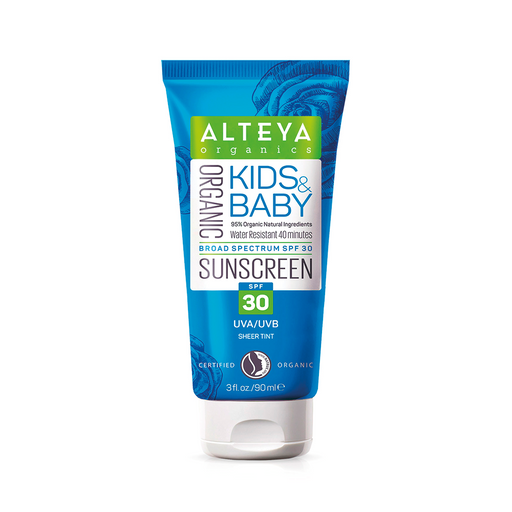 Alteya Organic Kids & Baby Sunscreen SPF30 90ml - Dennis the Chemist