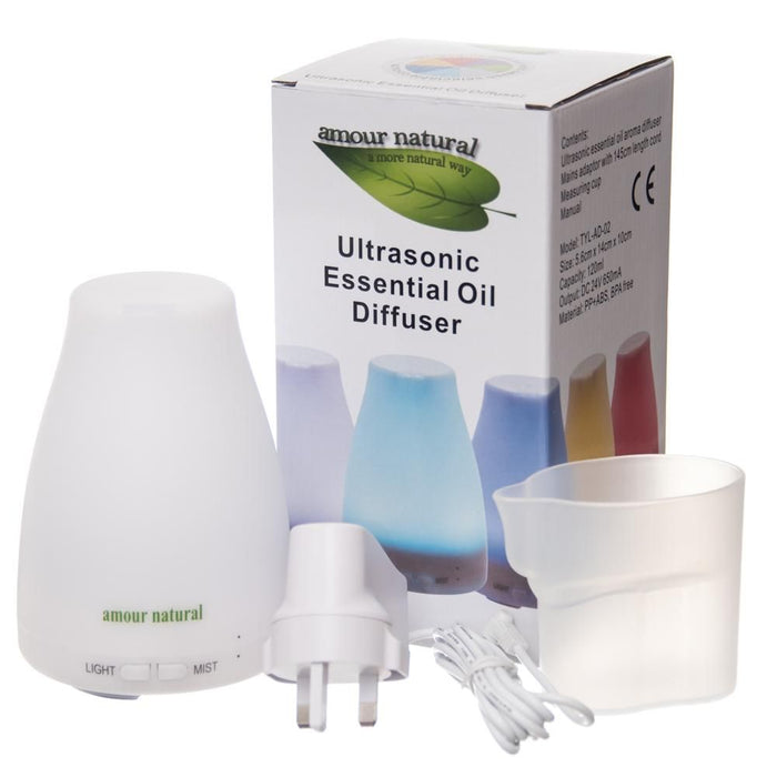 Amour Natural Ultrasonic Essential Oil Diffuser (Colour Changing) - Dennis the Chemist
