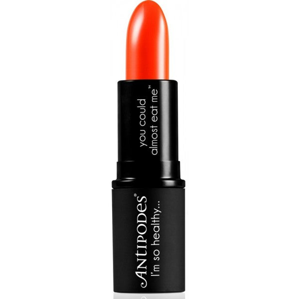 Piha Beach Tangerine Lipstick 4g - Dennis the Chemist