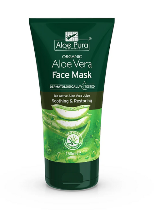 Aloe Pura Organic Aloe Vera Face Mask 150ml - Dennis the Chemist