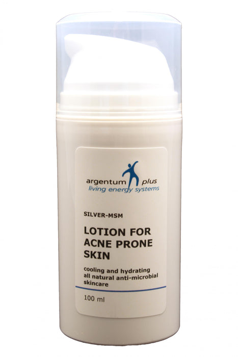 Silver-MSM Lotion for Acne Prone Skin 100ml - Dennis the Chemist