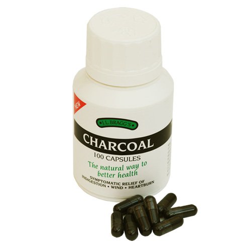 J.L Bragg Charcoal CAPSULES 100's - Dennis the Chemist