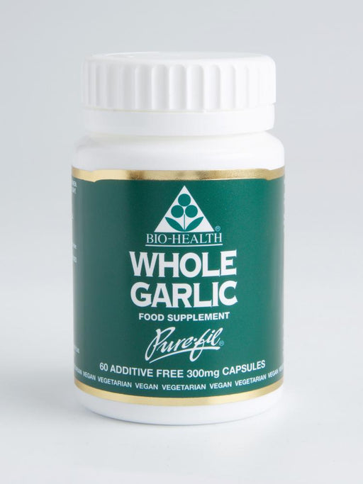 Bio-Health Whole Garlic 60's - Dennis the Chemist