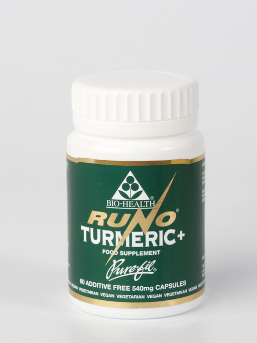 Bio-Health Runo Turmeric+ 60's - Dennis the Chemist
