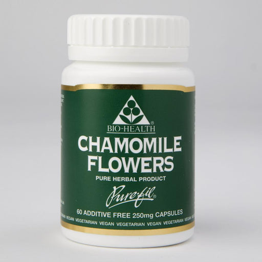 Bio-Health Chamomile Flowers 60's - Dennis the Chemist