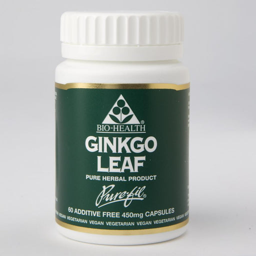 Bio-Health Ginkgo Leaf 60's - Dennis the Chemist