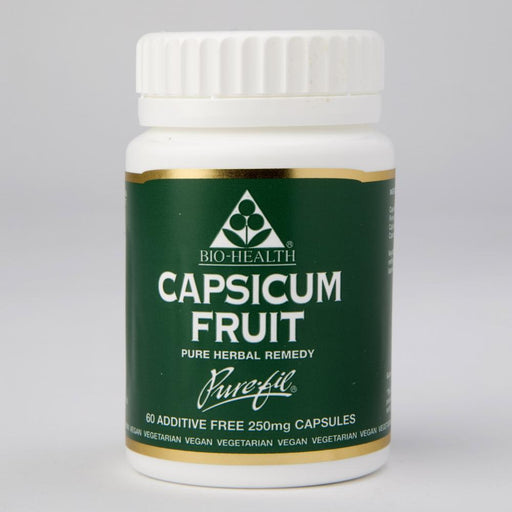 Bio-Health Capsicum Fruit 60's - Dennis the Chemist