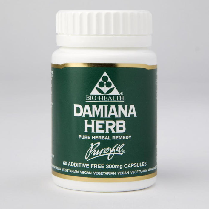 Bio-Health Damiana Herb 60's - Dennis the Chemist