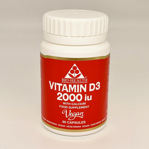 Bio-Health Vitamin D3 2000iu Vegan 60's - Dennis the Chemist