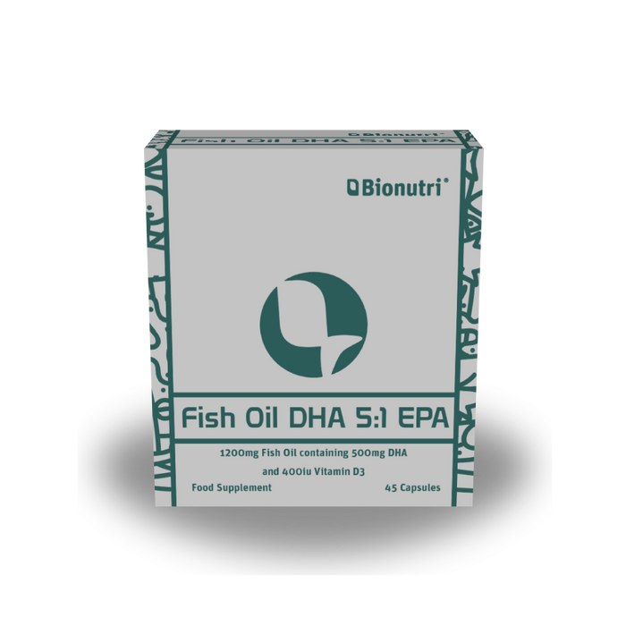 Bionutri Fish Oil DHA 5:1 EPA 1200mg 45's - Dennis the Chemist