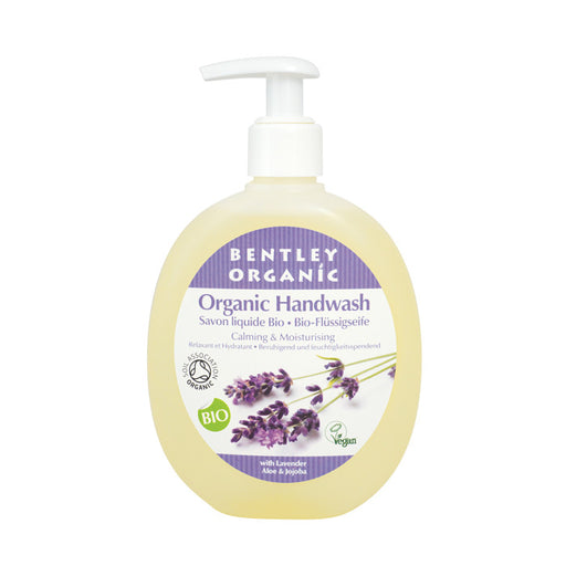 Bentley Organic Organic Handwash Calming & Moisturising with Lavender, Aloe & Jojoba 250ml - Dennis the Chemist