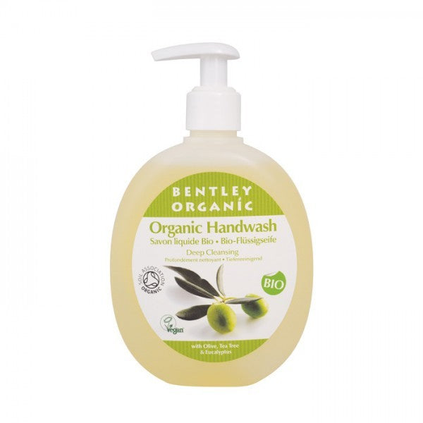 Bentley Organic Organic Handwash Deep Cleansing with Olive, Tea Tree & Eucalyptus 250ml - Dennis the Chemist