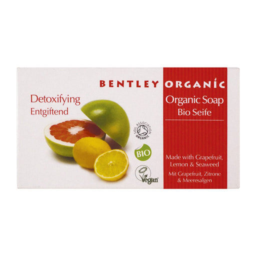 Bentley Organic Detoxifying Organic Soap with Grapefruit, Lemon & Seaweed 150g - Dennis the Chemist