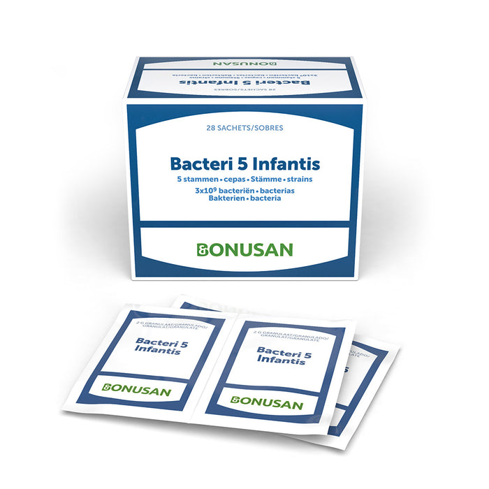 Bonusan Bacteri 5 Infantis Sachets 28's - Dennis the Chemist