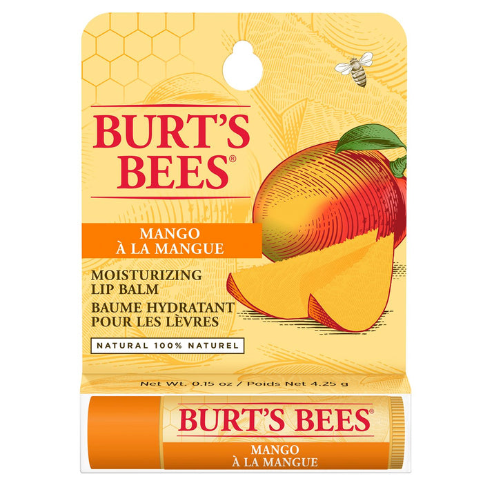 Burts Bees Mango Lip Balm 4.25g - Dennis the Chemist