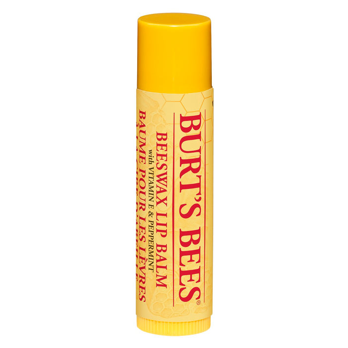 Burts Bees Beeswax Lip Balm with Vitamin E & Peppermint (Single) 4.25g - Dennis the Chemist