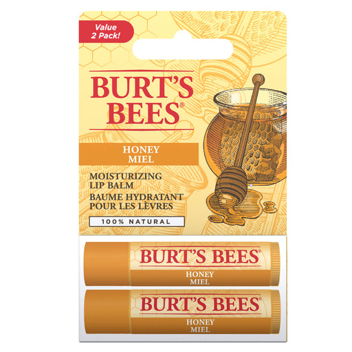 Burts Bees Honey Miel Lip Balm 2 Pack - Dennis the Chemist