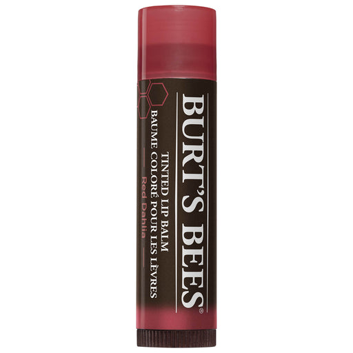 Burts Bees Tinted Lip Balm Red Dhalia 4.25g - Dennis the Chemist