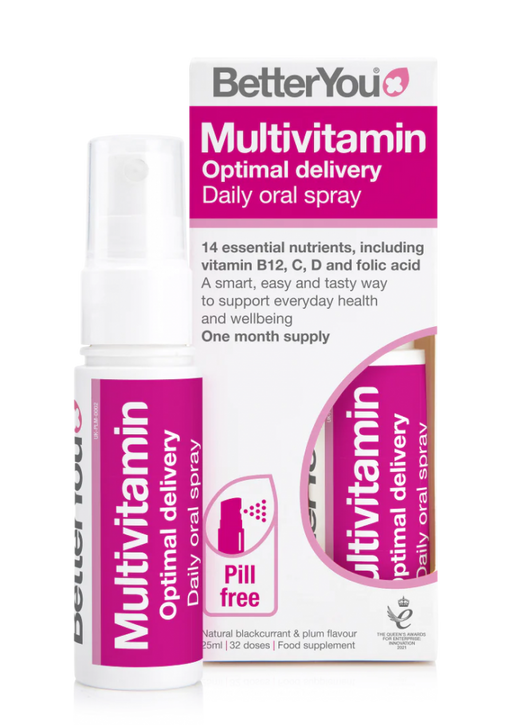 BetterYou Multivitamin Daily Oral Spray 25ml - Dennis the Chemist