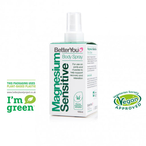 BetterYou Magnesium Sensitive Body Spray 100ml - Dennis the Chemist