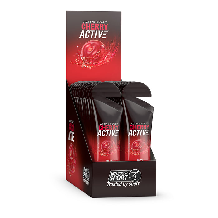 Cherry Active (Rebranded Active Edge) 100% Concentrated Montmorency Cherry Juice Shot 30ml x 24 CASE - Dennis the Chemist