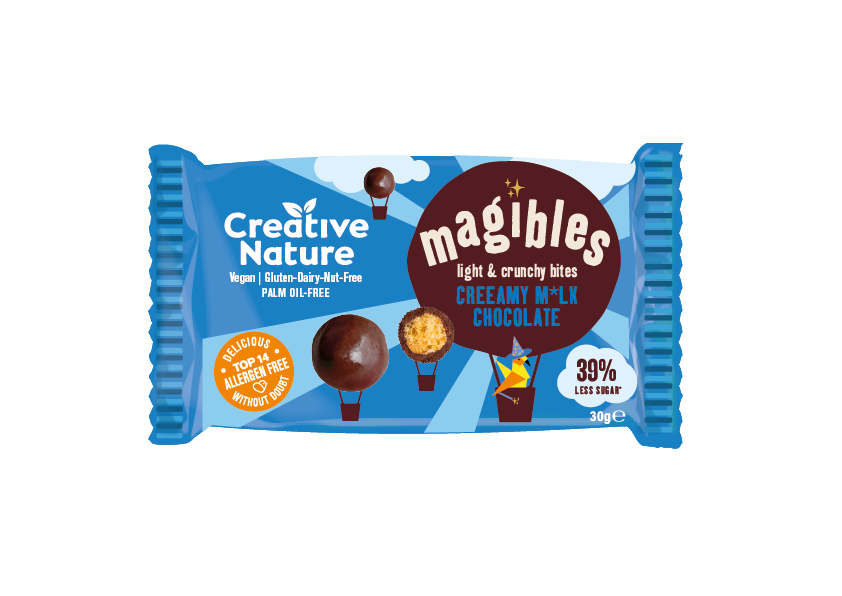 Creative Nature Magibles Creamy M*lk Chocolate 30g SINGLE - Dennis the Chemist