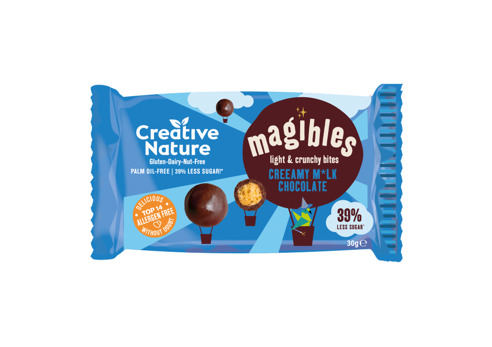 Creative Nature Magibles Creamy M*lk Chocolate 30g x 15 CASE - Dennis the Chemist