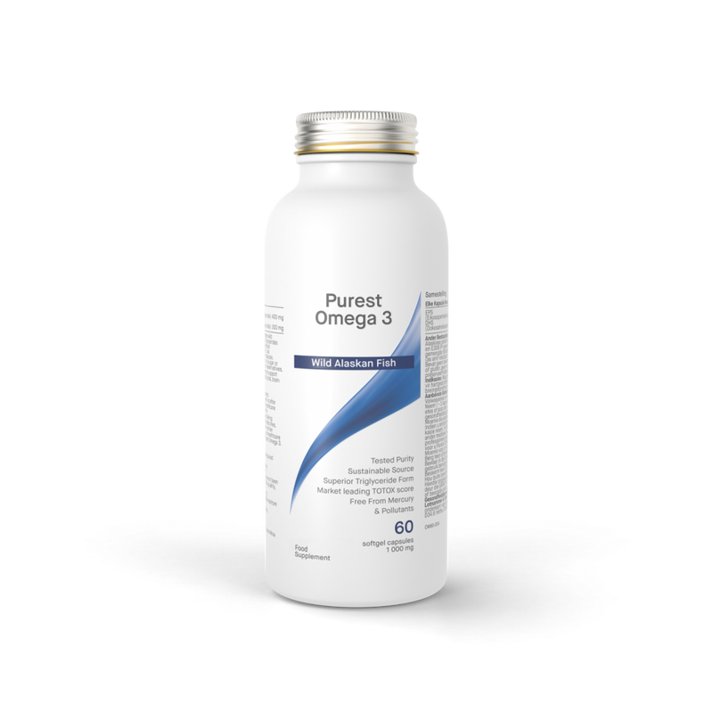 Coyne Healthcare Purest Omega 3 Wild Alaskan Fish Oil 60's - Dennis the Chemist