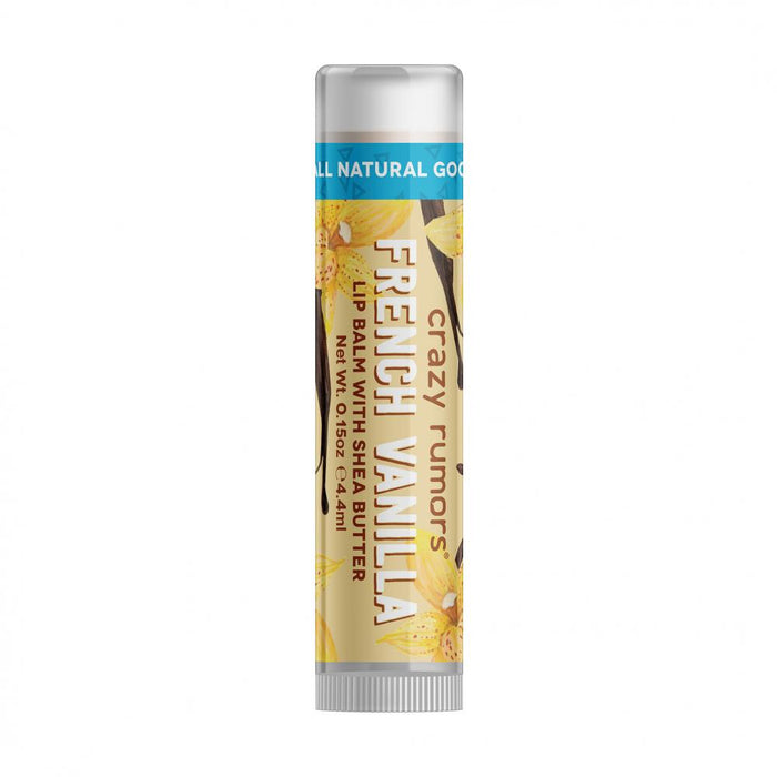 Crazy Rumors French Vanilla Lip Balm with Shea Butter - Dennis the Chemist