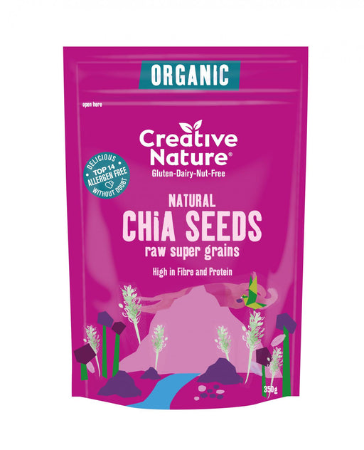 Creative Nature Natural Chia Seeds (Organic) 350g - Dennis the Chemist