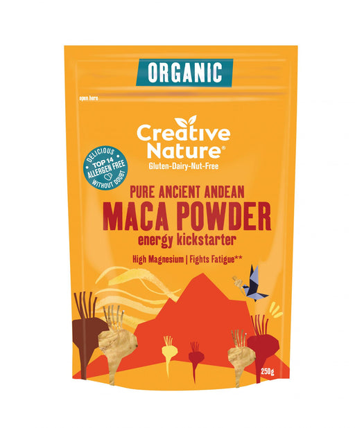Creative Nature Pure Ancient Andean Maca Powder (Organic) 250g - Dennis the Chemist